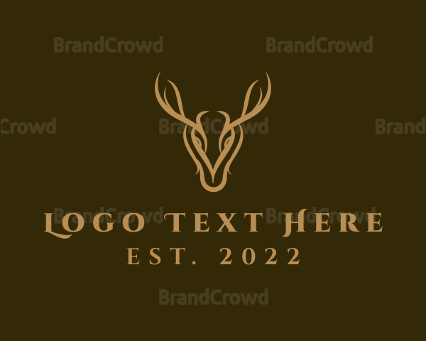 Wild Deer Horns Logo