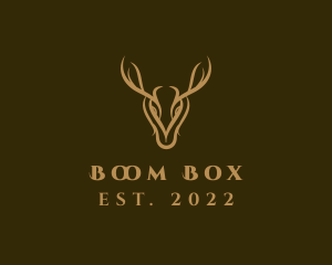 Wild Deer Horns logo design