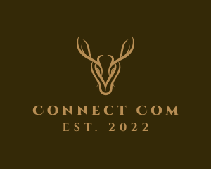 Wild Deer Horns logo design