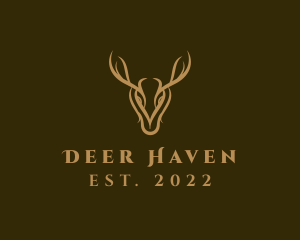 Wild Deer Horns logo design