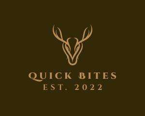 Wild Deer Horns logo design