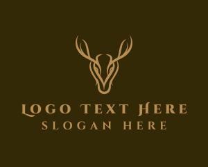 Wild Deer Horns Logo