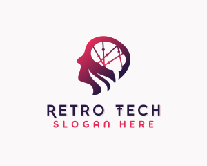 Tech Programming AI logo design