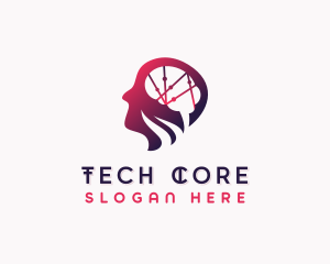 Tech Programming AI logo design