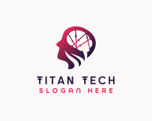 Tech Programming AI logo design