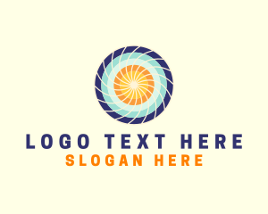 Holiday - Summer Tropical Vortex logo design