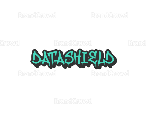 Spray Paint Wordmark Logo