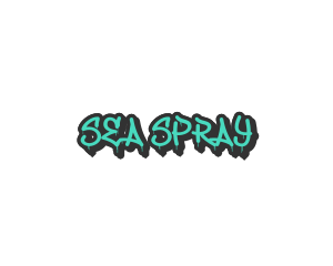 Spray Paint Wordmark logo design