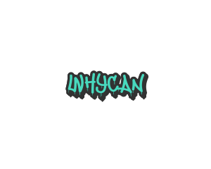 Hip Hop - Spray Paint Wordmark logo design