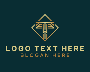Fashion - Premium Luxury Letter T logo design