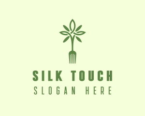 Vegan Fork Restaurant logo design