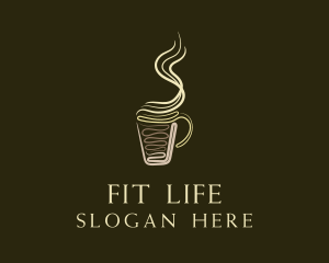 Mocha - Hot Cup Cafe logo design