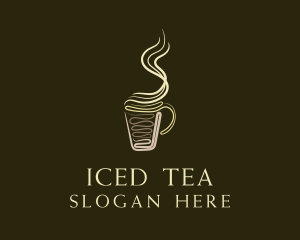 Hot Cup Cafe logo design