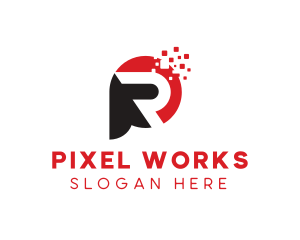 Pixel - Modern Digital Pixel logo design