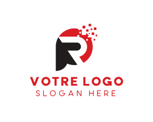 Gaming - Modern Digital Pixel logo design
