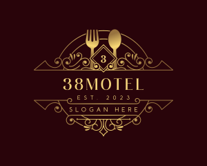 Luxury Dining Restaurant logo design