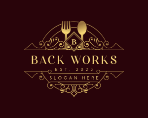 Luxury Dining Restaurant logo design