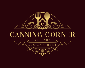 Luxury Dining Restaurant logo design