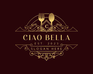 Luxury Dining Restaurant logo design