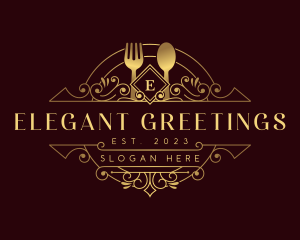 Luxury Dining Restaurant logo design