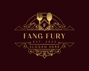 Luxury Dining Restaurant logo design