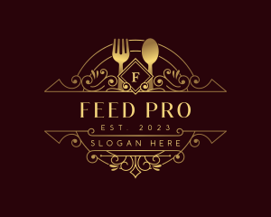 Luxury Dining Restaurant logo design