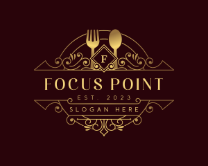 Luxury Dining Restaurant logo design