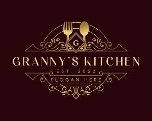 Luxury Dining Restaurant logo design