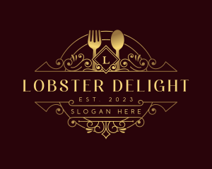 Luxury Dining Restaurant logo design