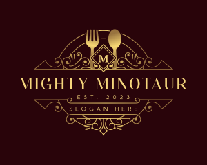 Luxury Dining Restaurant logo design