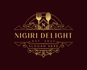 Luxury Dining Restaurant logo design