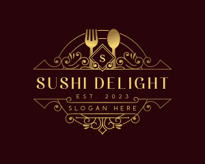 Luxury Dining Restaurant logo design