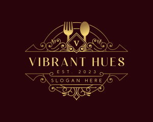 Luxury Dining Restaurant logo design