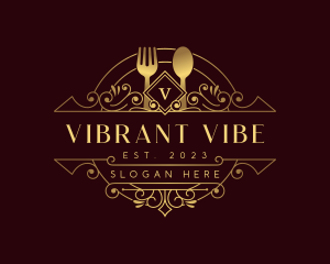 Luxury Dining Restaurant logo design