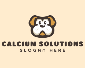 Bulldog Dog Cartoon logo design