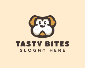 Animal Shelter - Bulldog Dog Cartoon logo design