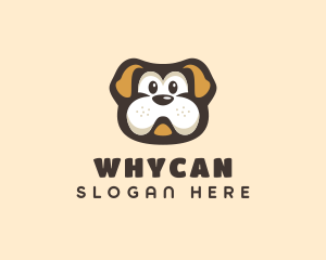 Pet Food - Bulldog Dog Cartoon logo design