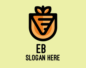 Environment - Orange Vegetable Carrot logo design