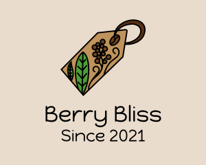 Berries - Coffee Plant Tag logo design