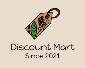 Bargain - Coffee Plant Tag logo design