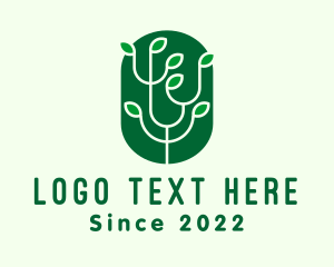 Ecological - Plant Orchard Garden logo design