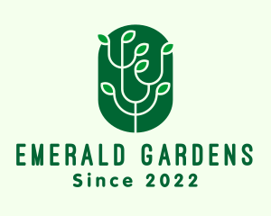 Plant Orchard Garden logo design