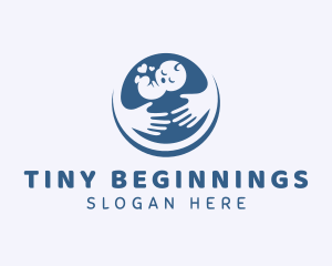 Fetus - Maternity Baby Care logo design