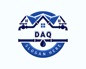 Drainage - Handyman Faucet Plumbing logo design
