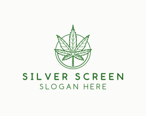 Marijuana Cannabis Leaf Logo