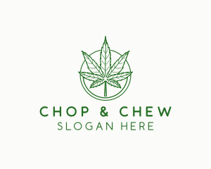 Marijuana - Marijuana Cannabis Leaf logo design