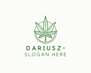 Drugs - Marijuana Cannabis Leaf logo design