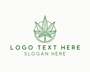 Cannabis - Marijuana Cannabis Leaf logo design