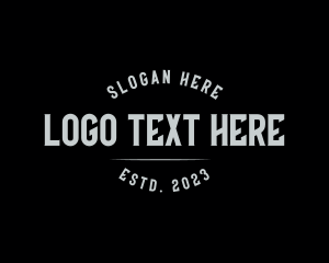 Record - Masculine Urban Brand logo design