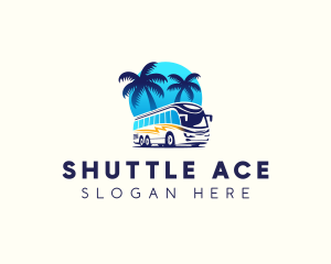 Tour Bus Transportation logo design